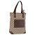 GUCCI GG Canvas Tote Bag Beige Silver 019 0401 Auth ka6572 Silber