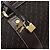 Borsa LOEWE Anagram Boston Bag Canvas 2way Black Gold Auth 205111 Nero D'oro - vista 11