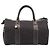 Borsa LOEWE Anagram Boston Bag Canvas 2way Black Gold Auth 205111 Nero D'oro - vista 13