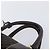 Borsa LOEWE Anagram Boston Bag Canvas 2way Black Gold Auth 205111 Nero D'oro - vista 14
