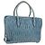 Sac à main Miu Miu Matelassé en cuir bleu argenté authentique 167678