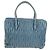 Sac à main Miu Miu Matelassé en cuir bleu argenté authentique 167678 - vue 2