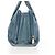 Sac à main Miu Miu Matelassé en cuir bleu argenté authentique 167678 - vue 5