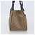 Borsa a mano Christian Dior Trotter Canvas Marrone Argento Auth 207724V - vista 4