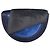 Clutch plissettata geometrica Gianni Versace Couture Blu