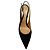 Décolleté Slingback Yves in camoscio nero Gianvito Rossi - vista 4