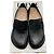Mocassini Campo Flap Back in pelle nera Loewe Nero - vista 6