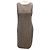 Abito smanicato in lana a quadri Kiton Grey / Brown Multi