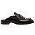 Loewe Edge Loafer Mules aus braunem Leder - Ansicht 2
