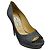 Zapatos de salón abiertos Jimmy Choo Silver Metallic Glitter Plata