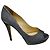 Zapatos de salón abiertos Jimmy Choo Silver Metallic Glitter Plata - vista 2
