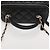 Chanel Vanity Case Small aus gestepptem Lammleder mit Kettenhandtasche Schwarz - Ansicht 5