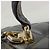 Chanel Vanity Case Small aus gestepptem Lammleder mit Kettenhandtasche Schwarz - Ansicht 11