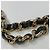 Chanel Vanity Case Small aus gestepptem Lammleder mit Kettenhandtasche Schwarz - Ansicht 12