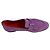 Hermès Royal Ziegenleder-Wildleder-Loafer 38 Violet Parm Lila - Ansicht 5