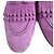 Hermès Royal Ziegenleder-Wildleder-Loafer 38 Violet Parm Lila - Ansicht 12