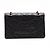 Timeless Chanel Vintage Classic Double Flap Medium Schultertasche aus gestepptem Lammleder Schwarz - Ansicht 2