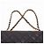 Timeless Chanel Vintage Classic Double Flap Medium Schultertasche aus gestepptem Lammleder Schwarz - Ansicht 6