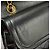 Timeless Chanel Vintage Classic Double Flap Medium Schultertasche aus gestepptem Lammleder Schwarz - Ansicht 12