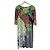 Abito midi Etro Milano con stampa floreale multicolore Marrone Nero Rosa Bianco Blu Verde Arancione Giallo