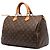 Borsa Boston Louis Vuitton Monogram Speedy 35 Marrone - vista 2