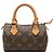 Borsa Louis Vuitton Monogram Mini Speedy HL Marrone