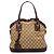 Borsa Dome Medium GG Canvas con charm Gucci Beige