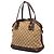 Borsa Dome Medium GG Canvas con charm Gucci Beige - vista 2