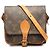 Borsa a tracolla Louis Vuitton Monogram Cartouchiere PM Marrone