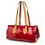 Borsa a tracolla Louis Vuitton Monogram Vernis Rosewood Avenue rossa Rosso - vista 2