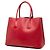 Prada Large Double Satchel aus Saffiano-Leder in Rot - Ansicht 2