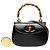Borsa Gucci Small Bamboo Night in pelle di vitello nera Nero - vista 7