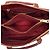 Borsa Satchel Prada Large Saffiano Lux Promenade Rossa Rosso - vista 4