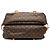 Brown Louis Vuitton Monogram Saumur 43 Travel Bag - view 3