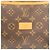 Brown Louis Vuitton Monogram Saumur 43 Travel Bag - view 7
