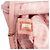 Chanel Camellia Top Handle Frame Bag Handtasche aus rosa Lammleder - Ansicht 6