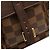 Bolso de hombro Louis Vuitton Damier Ebene Manosque PM Marrón Castaño - vista 10