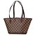 Bolso de hombro Louis Vuitton Damier Ebene Manosque PM Marrón Castaño - vista 2