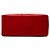 Borsa a tracolla Louis Vuitton Monogram Vernis Rosewood Avenue rossa - vista 3