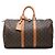Sac de voyage Louis Vuitton Monogram Keepall 45 Marron