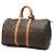 Sac de voyage Louis Vuitton Monogram Keepall 45 Marron - vue 2