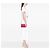 Borsa a tracolla Chanel Caviar Bicolor CC Wallet On Chain Rosa - vista 7