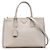 Borsa Prada Medium Saffiano Lux Galleria Double Zip Grigia Grigio
