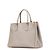 Borsa Prada Medium Saffiano Lux Galleria Double Zip Grigia Grigio - vista 2
