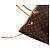 Borsa Tote Louis Vuitton Monogram Neverfull GM Marrone - vista 8
