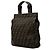 Sacola de Compras Fendi Zucca Canvas Marrom - vista 2