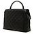 Borsa Chanel CC Quilted Caviar Kelly Top Handle Bag Nera Nero - vista 2