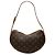Borsa Hobo Louis Vuitton Monogram Croissant PM Marrone