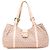 Fendi Zucchino Canvas Schultertasche Rosa Pink