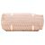Fendi Zucchino Canvas Schultertasche Rosa Pink - Ansicht 3